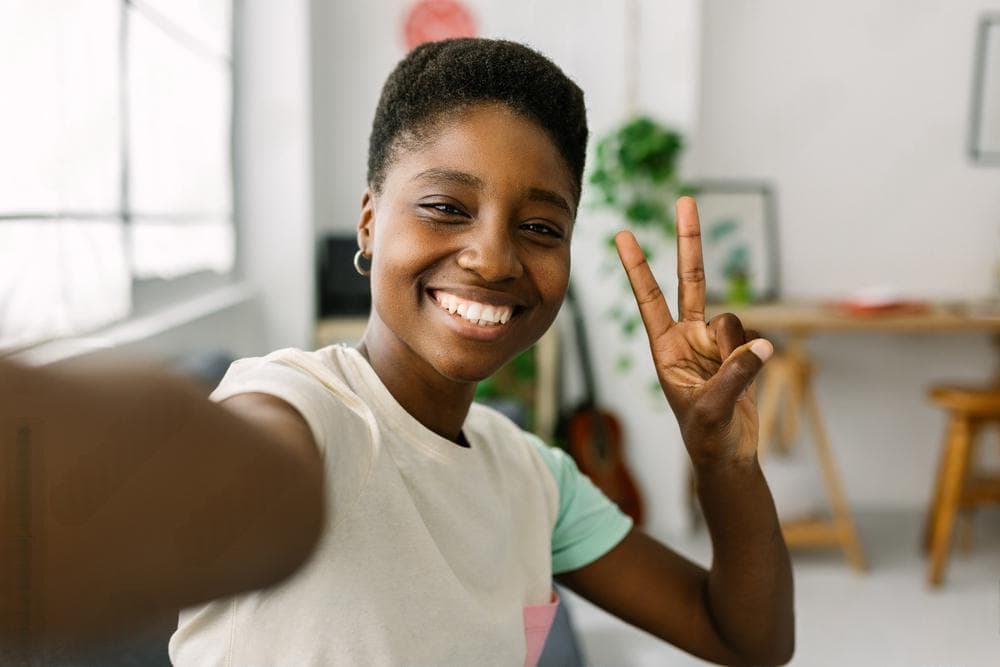 A person considering mental health support